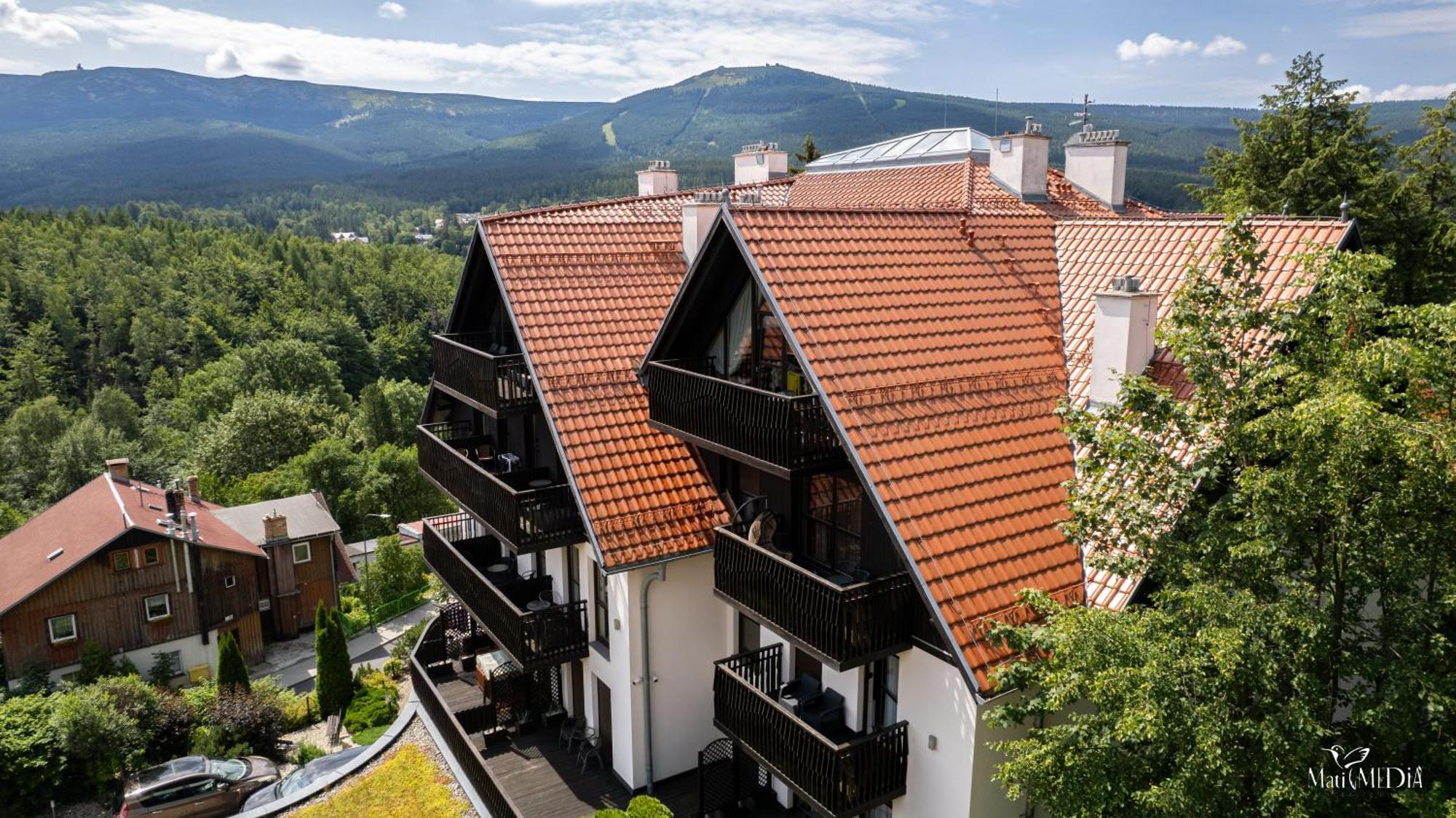 Apartament Panorama Gor - Centrum Miasta Z Widokiem Na Szrenice Szklarska Poreba Exterior photo